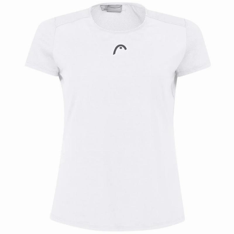 Women''s Head Tie Break White T-Shirt