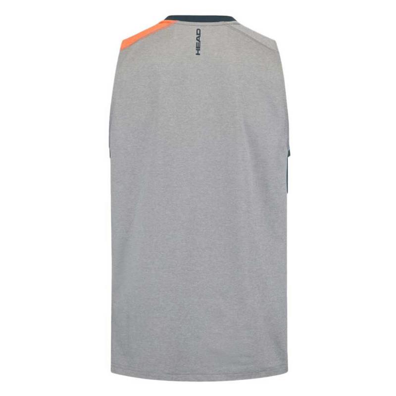 T-shirt Cinza Laranja Head Top