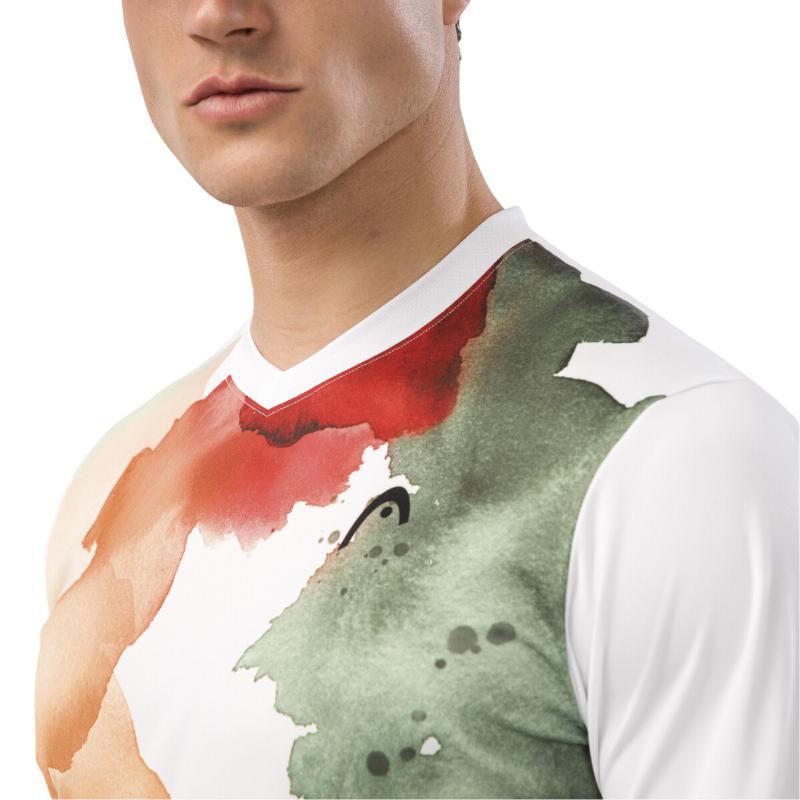 T-Shirt Head Tospin Laranja Print