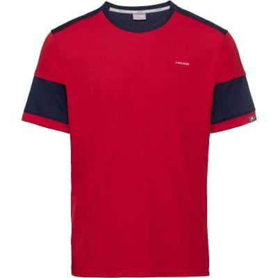 Camiseta Head Volley Rojo Azul Oscuro
