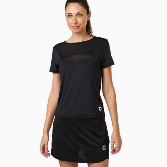 T-Shirt JHayber Cut Out Preto Mulher