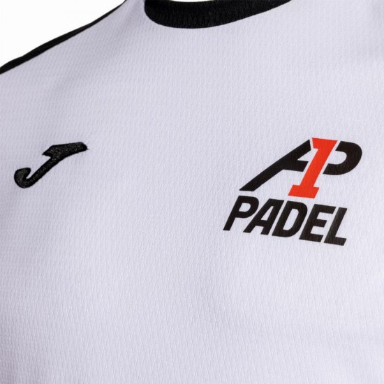 Joma A1 Padel White Black T-shirt