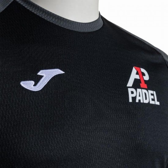 Joma A1 Padel Noir Anthracite T-Shirt