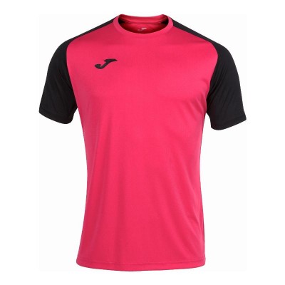 Joma Academy IV T-Shirt Noir Fuchsia