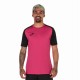 Joma Academy IV Fuchsia Black T-Shirt