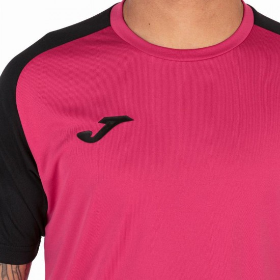 Joma Academy IV Fuchsia Black T-Shirt