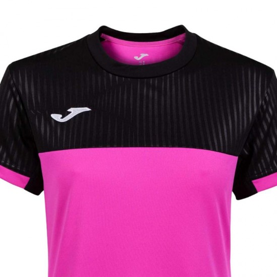 Joma Montreal Pink Black Maglietta da donna