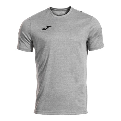Camiseta Joma Olimpiada Gris Melange Negro