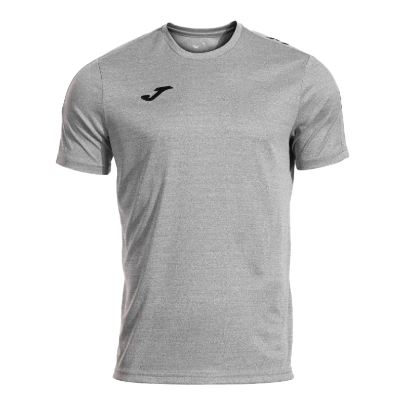 Camiseta Joma Olimpiada Gris Melange Negro