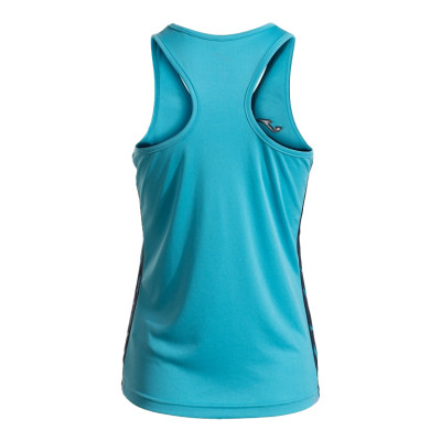 Camiseta Joma Olimpiada Turquesa Azul Marinho Feminina
