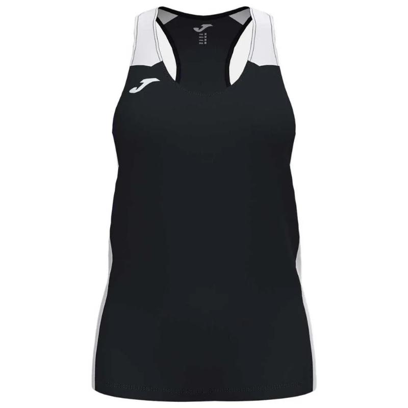 Camiseta Preta Branca Feminina Joma Record II
