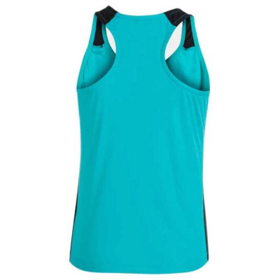 Camiseta Feminina Joma Record II Turquesa Azul-Marine