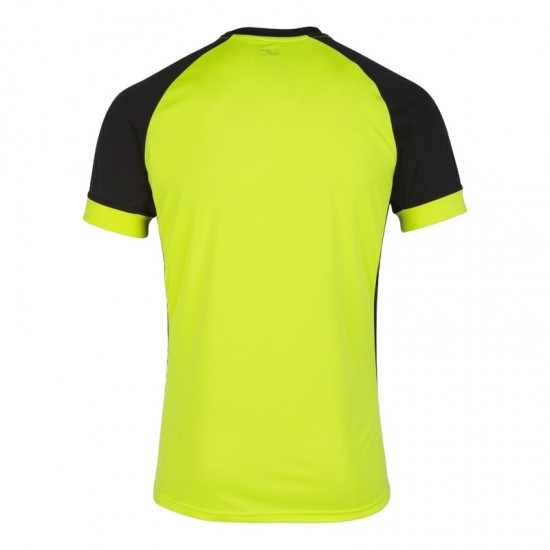 Camiseta Joma Supernova II Amarillo Fluor Negro