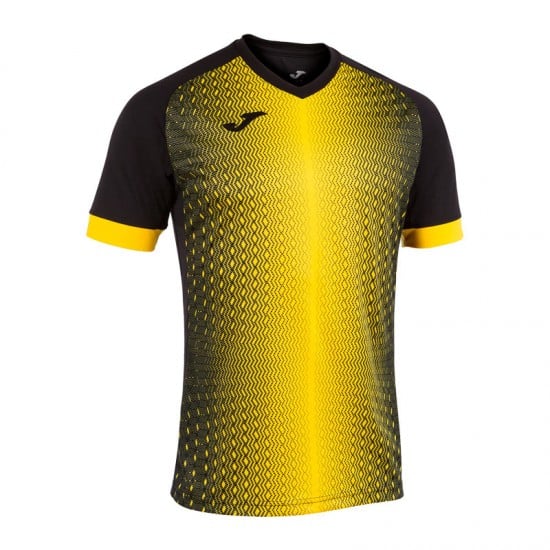 T-shirt jaune noir Joma Supernova