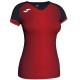 Joma Supernova T-shirt Donna Rossa Nera