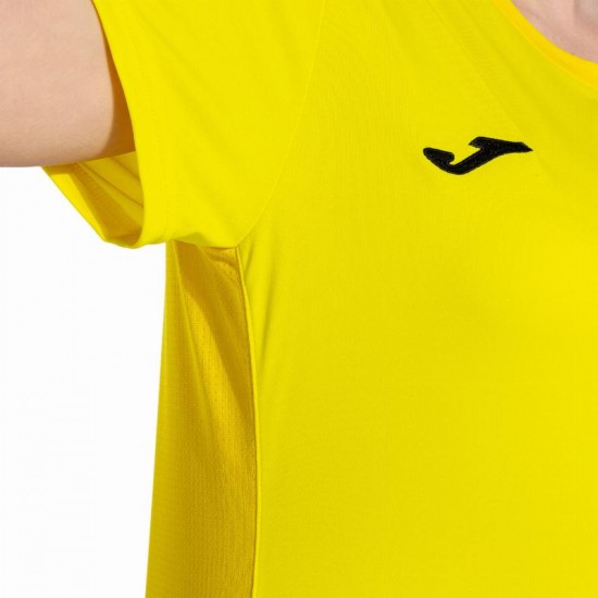 T-shirt Joma Winner II Jaune Femme