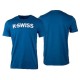 Kswiss Core T-Shirt Bleu Blanc