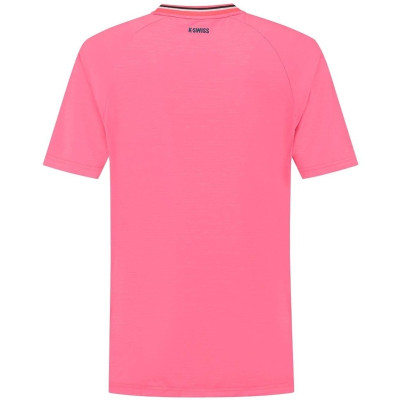 Camiseta Kswiss Hypercourt Melange 3 Rosa