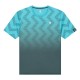 T-shirt bleu Kswiss Hypercourt Print Crew