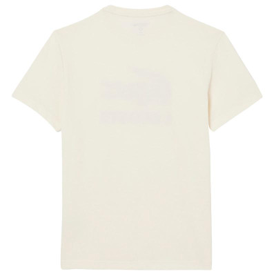 Camiseta de Tênis Lacoste Daniil Medvedev Off-White