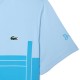 Lacoste Novak Djokovic Ultra Dry Blue T-Shirt