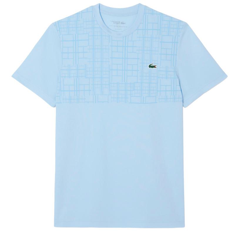 Lacoste Novak Djokovic T-shirt bleu pastel ultra sec