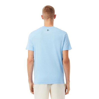 Lacoste Novak Djokovic T-shirt bleu pastel ultra sec