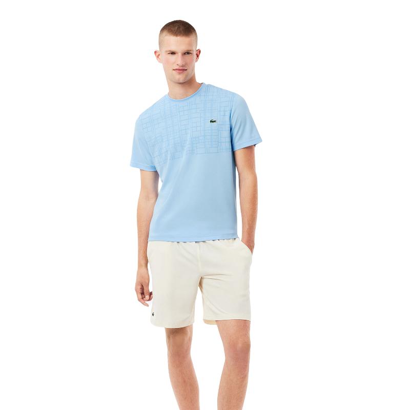 Lacoste Novak Djokovic T-shirt bleu pastel ultra sec