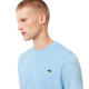 Lacoste Novak Djokovic T-shirt bleu pastel ultra sec