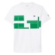 Lacoste Novak Djokovic Ultra Dry White Green T-Shirt