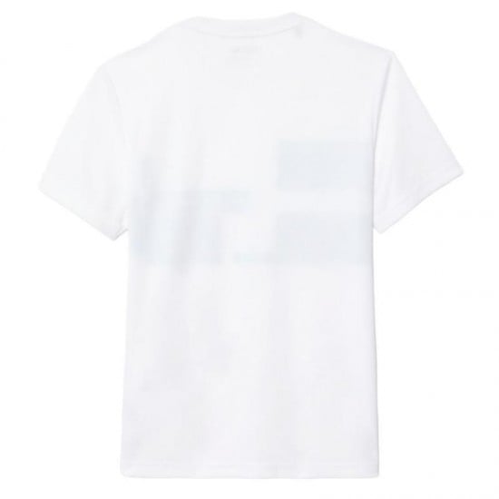 Lacoste Novak Djokovic Ultra Dry White Green T-Shirt