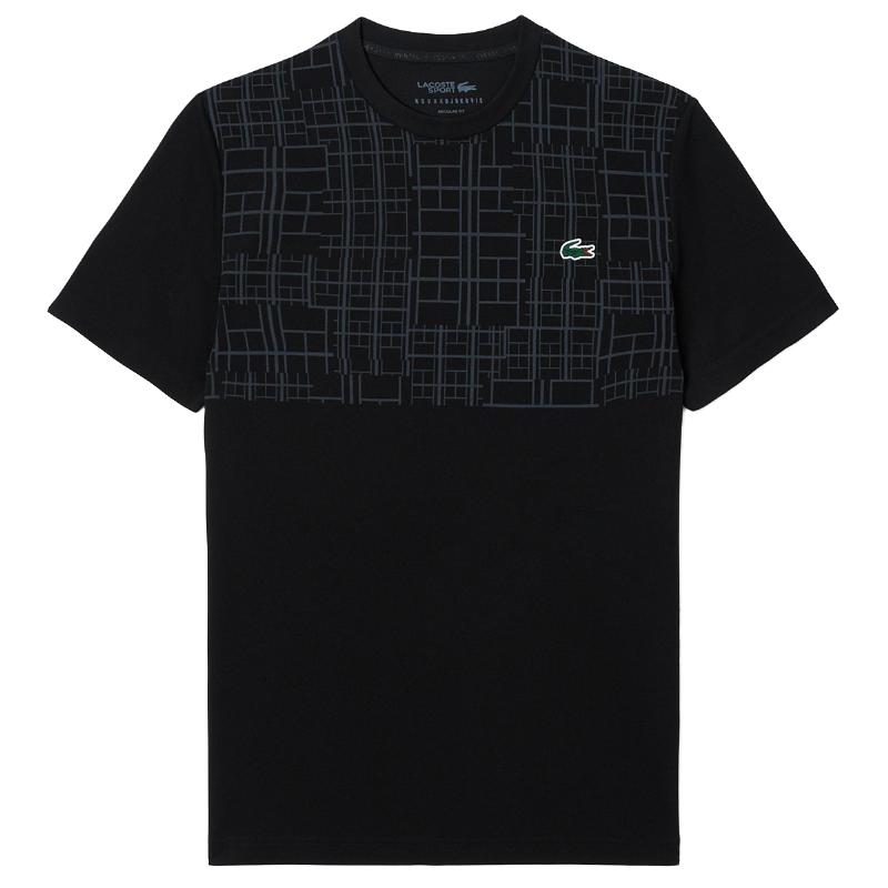 Camiseta Lacoste Novak Djokovic Ultra Dry Black