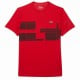 Lacoste Novak Djokovic T-Shirt Ultra Dry Rouge Bourgogne