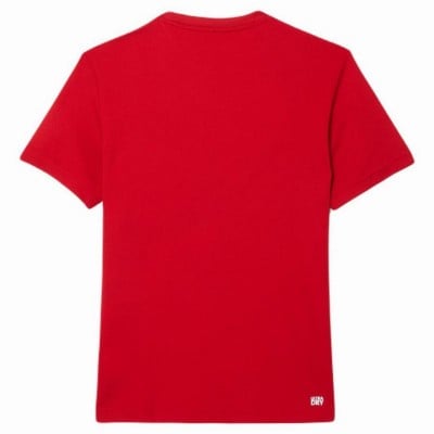 Lacoste Novak Djokovic T-Shirt Ultra Dry Rouge Bourgogne