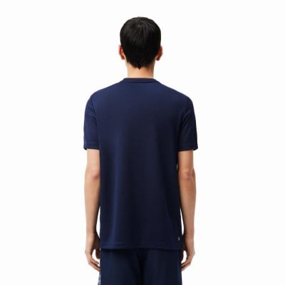 Lacoste Pique Navy Blue T-Shirt