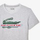 T-shirt Lacoste Sport Algodon Ecologico Grigio