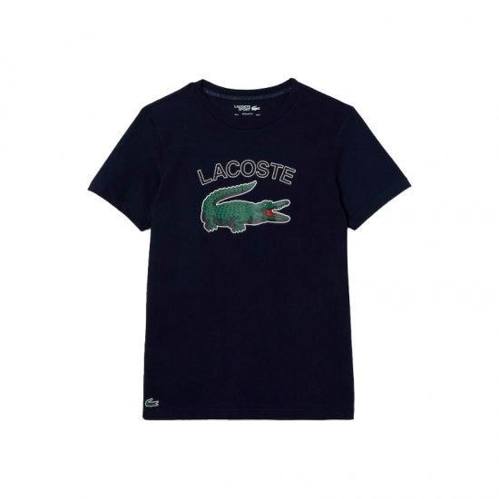 Camiseta Azul Lacoste Sport Navy