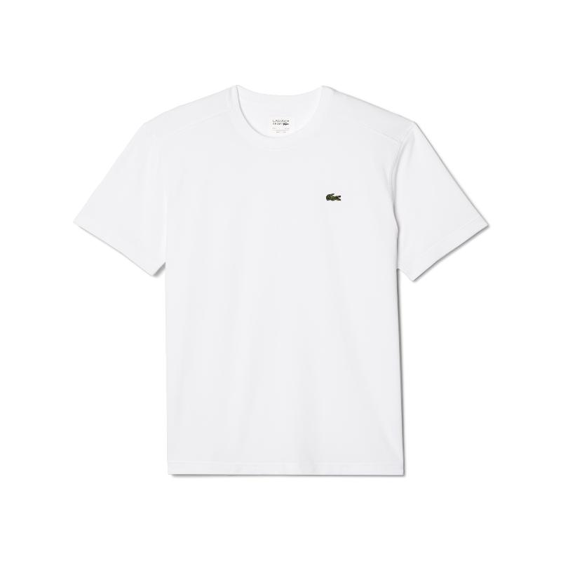 T-shirt Lacoste Sport Embroidery Blanco Logo Verde