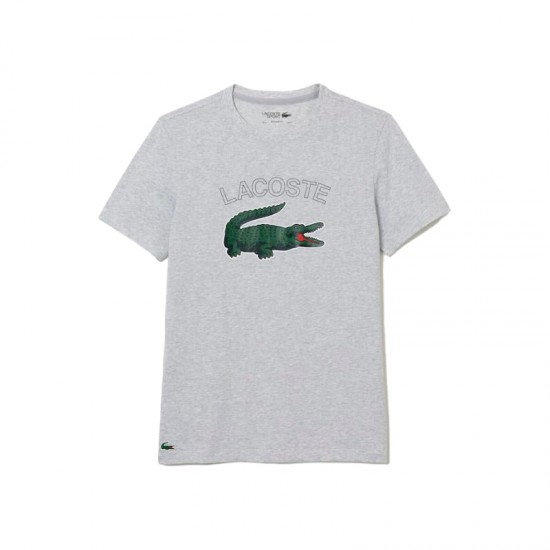 Camiseta Lacoste Sport Gris Vigueur