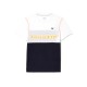 Lacoste Sport Medvedev T-shirt Blanc Bleu Orange