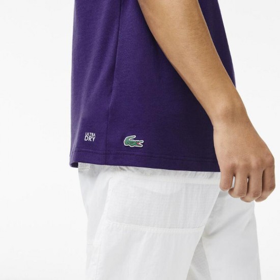 Lacoste Sport T-shirt Roxo