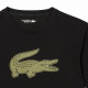 Camiseta Lacoste Sport Preta Caqui
