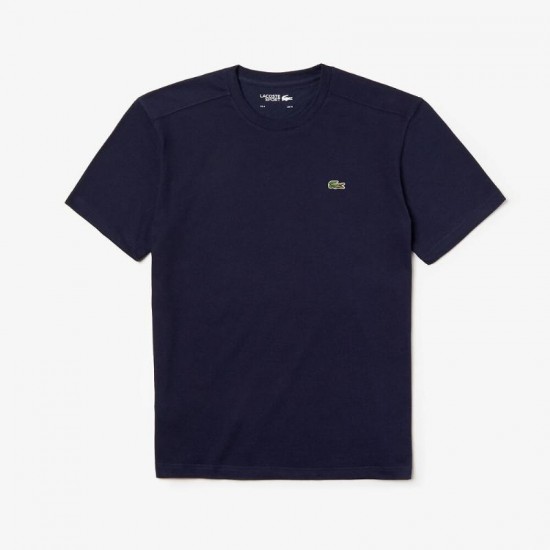 T-shirt Lacoste Sport Regular Fit Bleu Marine