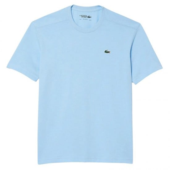 Lacoste Sport Regular Fit Maglietta Blu Pastello