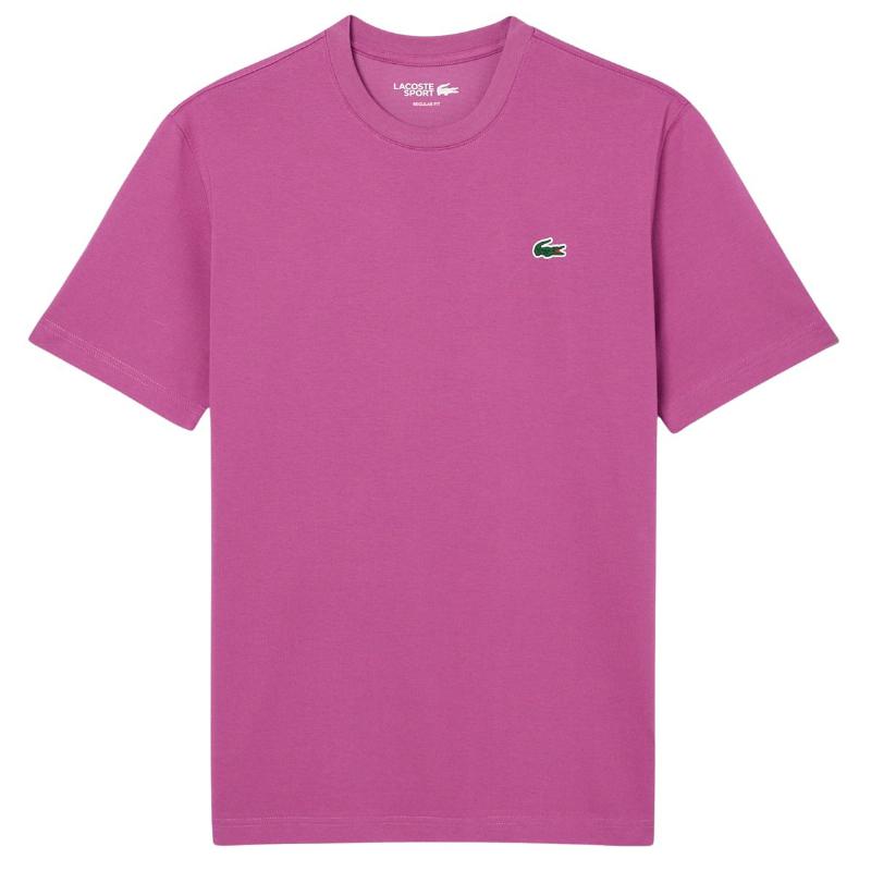 Camiseta Lacoste Sport Regular Fit Malva