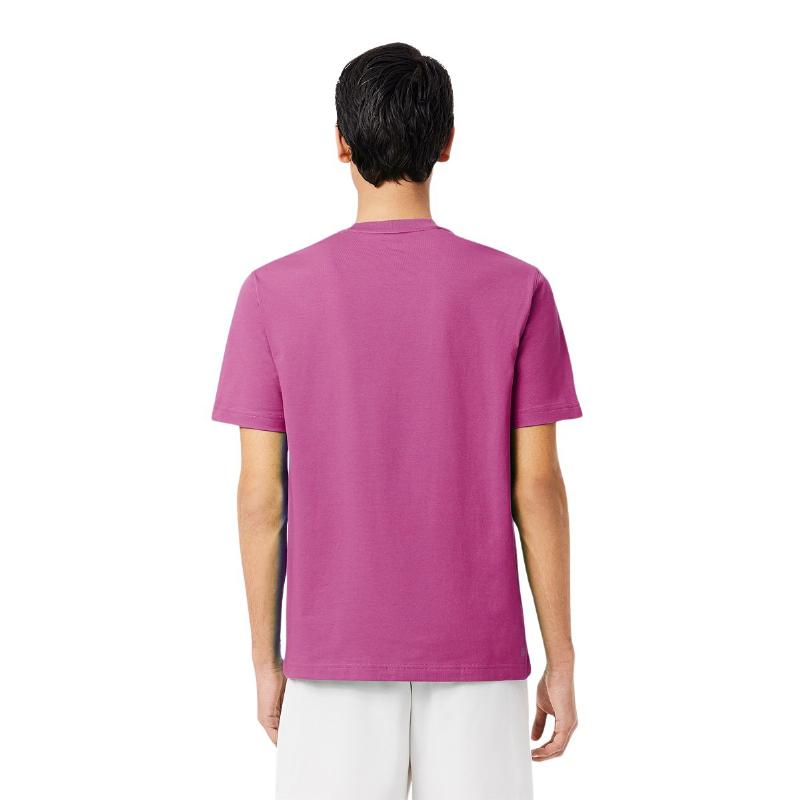 Camiseta Lacoste Sport Regular Fit Malva