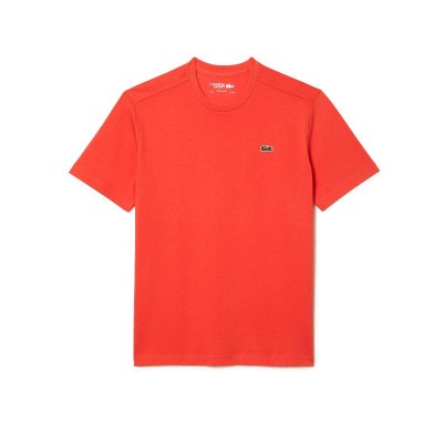 Camiseta Lacoste Sport Regular Fit Naranja