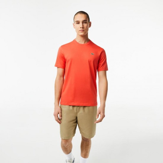 Lacoste Sport Regular Fit T-shirt Arancione