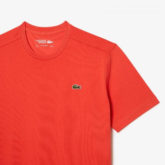 Lacoste Sport Regular Fit T-shirt Arancione