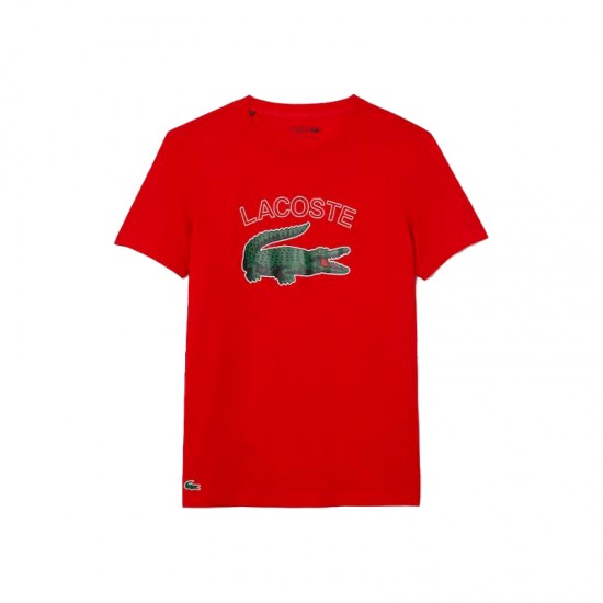 Lacoste Sport T-shirt Rosso